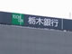 栃木銀行の25年3月期は223億円の赤字へ、有価証券売却損で